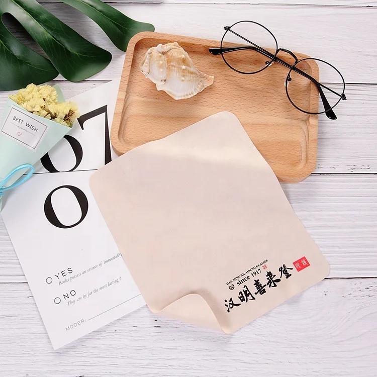 Wholesale low price logo customized individual packing cleaning microfiber cleaning cloth
