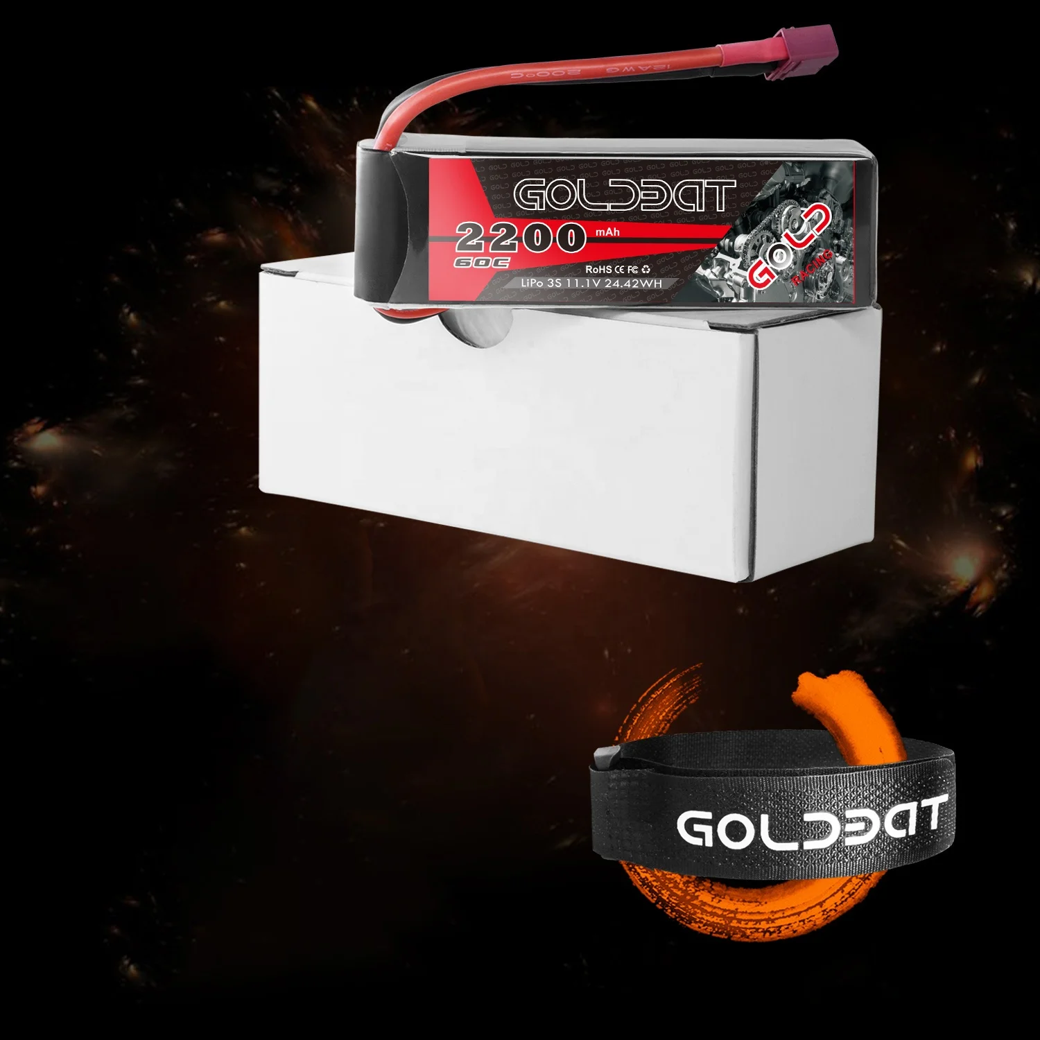 2S 3S 4S 5S 6S 2200mah 40C 60C RC LiPo батарея для радиоуправляемого вертолета самолета квадрокоптера с T/JST/XT30/XT60 штекер