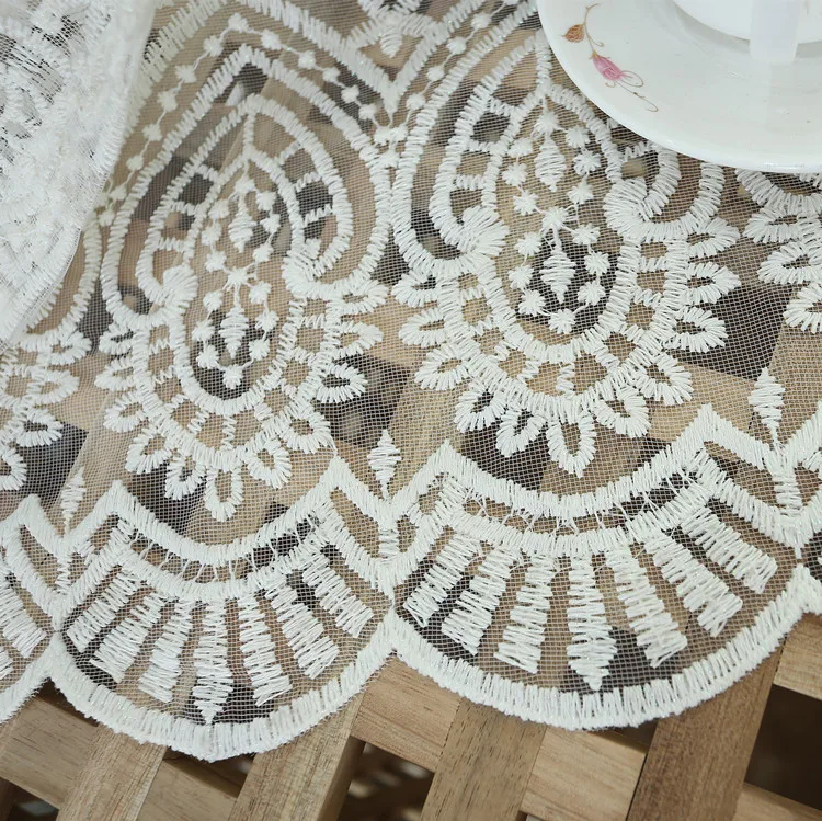 White Tulle Sheer Backdrop Curtain White transparent tulle semi-shading study balcony living room bedroom curtain fabric