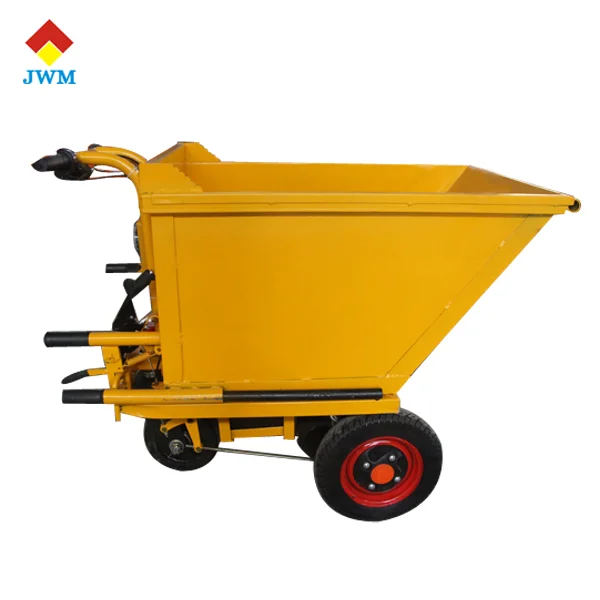 
Small Cargo Tricycle storage heavy duty platform trolley electric wheels trolley with cabin 