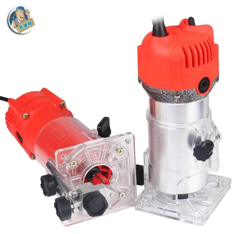 multi-function electric woodworking slotting engraving tools wood trimmer