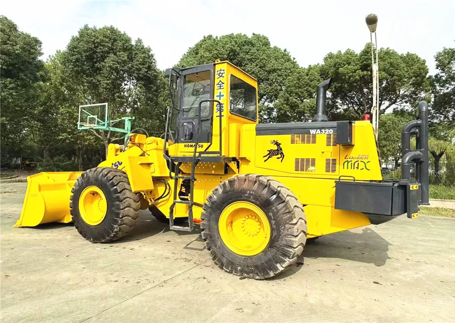 Good Condition Komatsu WA320-3 wheel loader for sale Used Komatsu WA470-3 WA600 Wa380-3 WA320-5 loader for sale