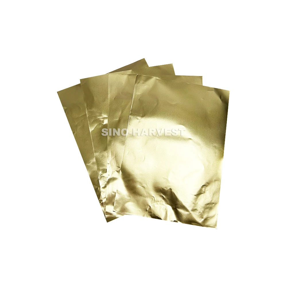 Gold Leaf Foil Sheets Gift Wrapper Colored Aluminum Foil Metallic Coloured