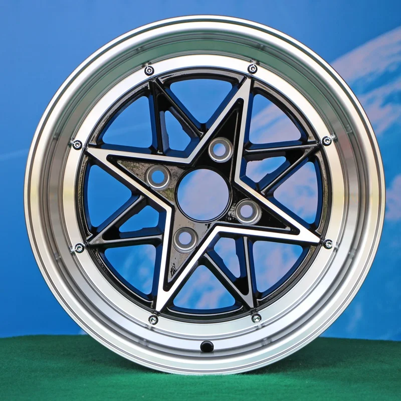
15*8.0 inch via alloy wheel rim/aluminum rim with good balance 