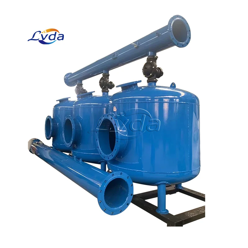 New farm water filtration agriculture drip irrigation sand filter system