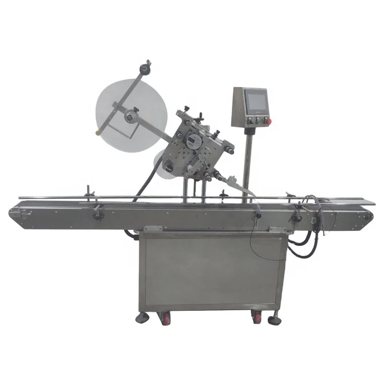 
[YIMU YM-210] blood bag labeling machine pouches bags top label applicator 