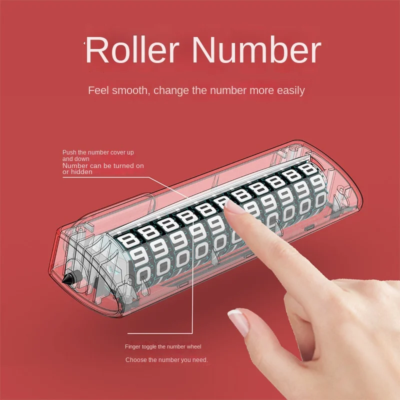 Vehicle Universal Hidden Number Plate Vehicle Temporary Car Parking Number