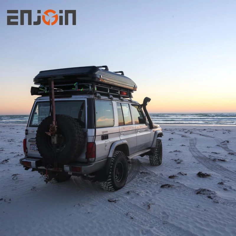 ENJOIN Outdoor Camping Breathable Waterproof Car Roof Top Tent Hard Shell Roof Top Box