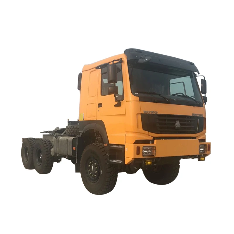 6x6 diesel used sinotruck howo tractor truck head for sale