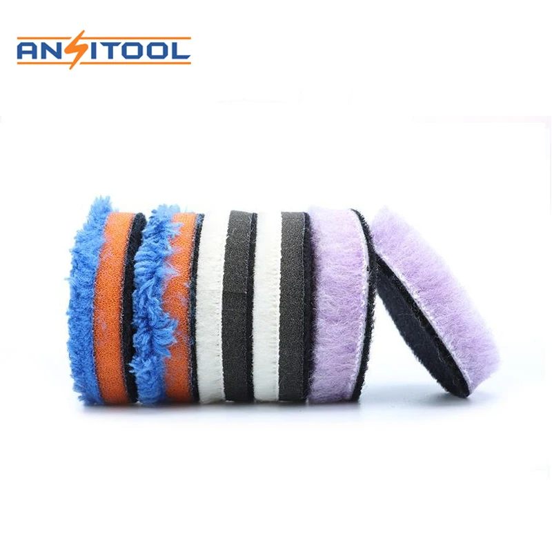 Mini  Polishing Pads Kit Sponge Waxing Buffing Foam Polish Pad Set for Car Sanding, Polishing, Waxing, Sealing Glaze