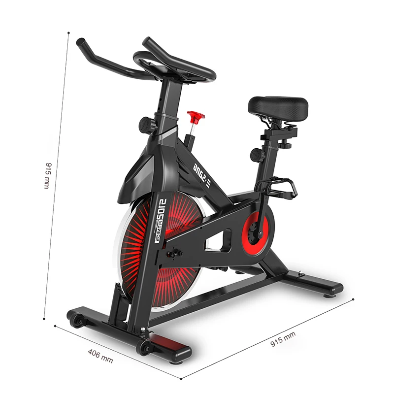 
 EQI крытый Велоспорт велосипед велотренажёр с 40lbs маховик датчики измерения пульса 4-позиционный Регулируемый седло  