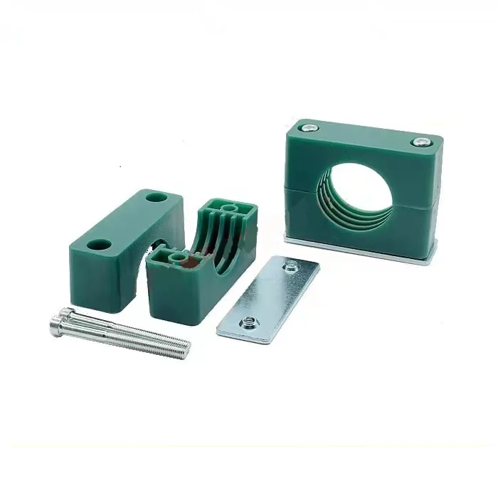 High Quality Stuff Standard Din 3015 Hydraulic Pipe Clamp light duty Fasteners PP Pipe Clamps Nylon hose clamp