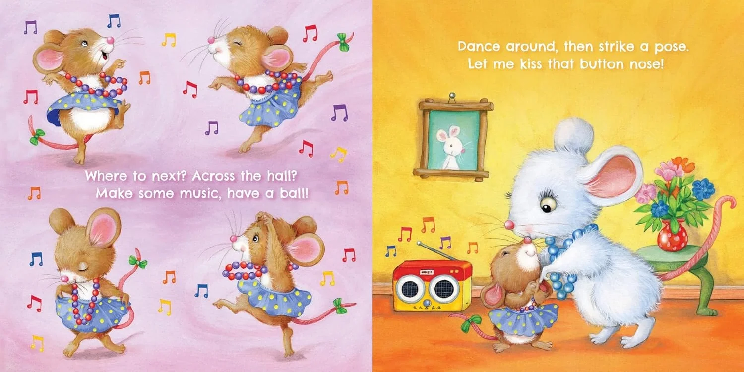 Interactive Bedtime Story Sound Board Book Educational Rhyming Story 6 Button Sound book
