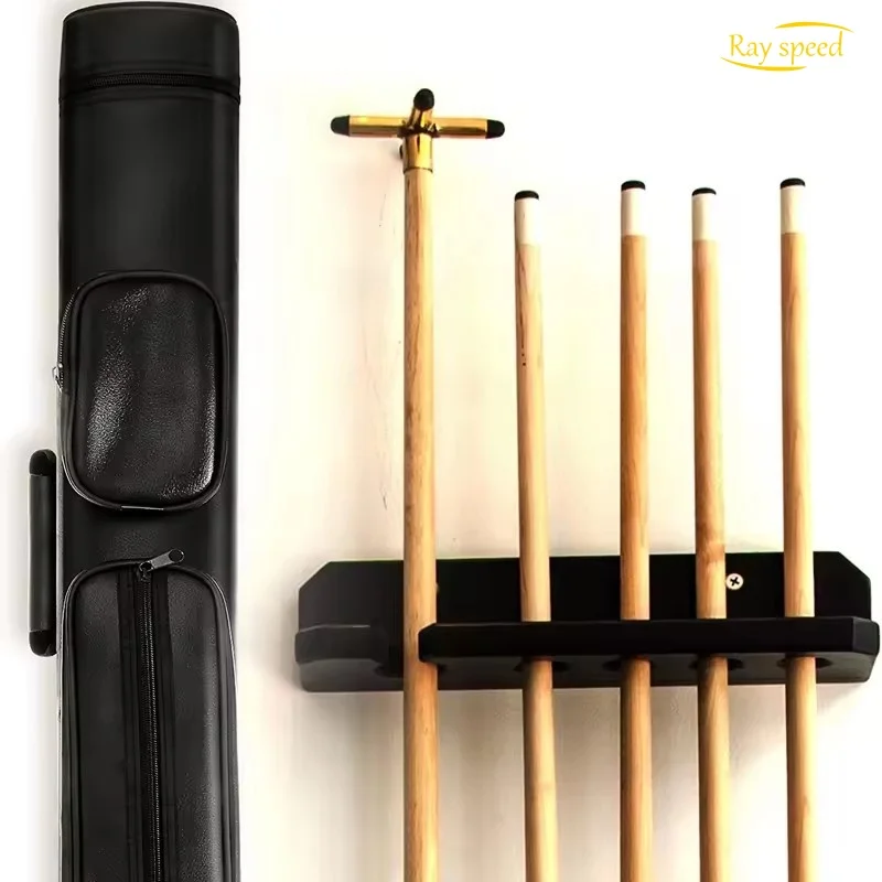 Rayspeed Hot Selling Fashionable Durable 2x2 Billiard Cue Case Hold 2 Butts 2 Shafts Pool Cue Billiard Stick Carrying Case Bag