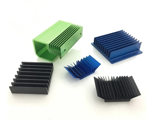 Custom Anodized Aluminum Heat Sink Aluminum Extrusion Profile Inverter Heat Sink