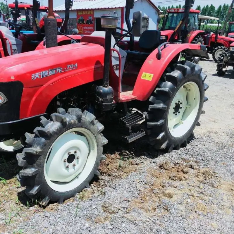 Б/у сельскохозяйственный трактор 4wd 55hp 70hp по низкой