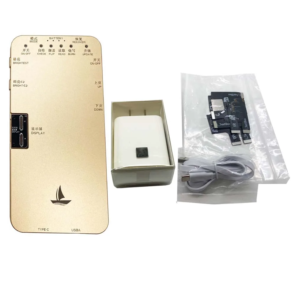 DL S200 LCD Display Screen Tester Box For iPhone X XR XS Max 11 12Pro Max 3D Touch Data Recovery Brightness Testing Repair Tools