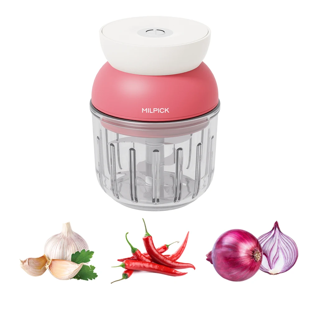 Usb kitchen portable mini electric food vegetable garlic chopper custom professional multi-function meat grinder