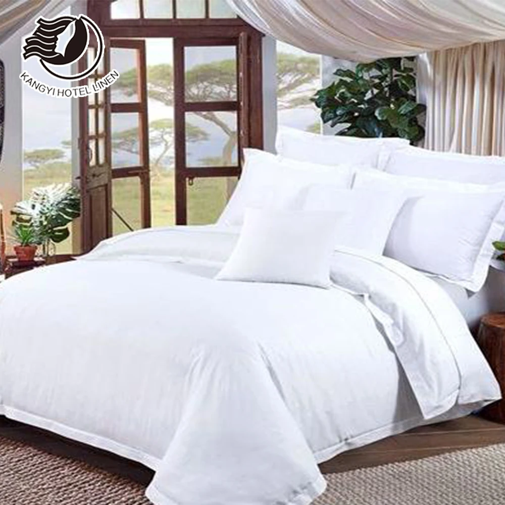 100% египетское постельное белье хлопковое белое одеяло для отеля Комплект постельного