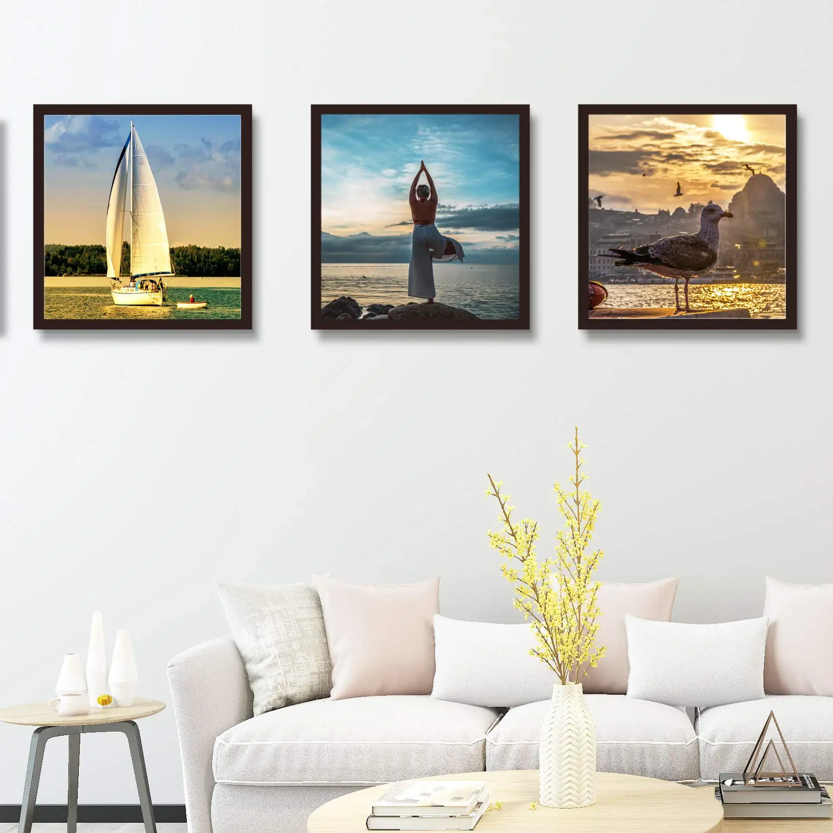 Customized SizeA1,A2,A3,A4,A5,4x6,5x7,6x8,8x10,11x14,12x16,12x18,16x20,18x24,24x36 Black White Poster Picture Wood Photo Frame