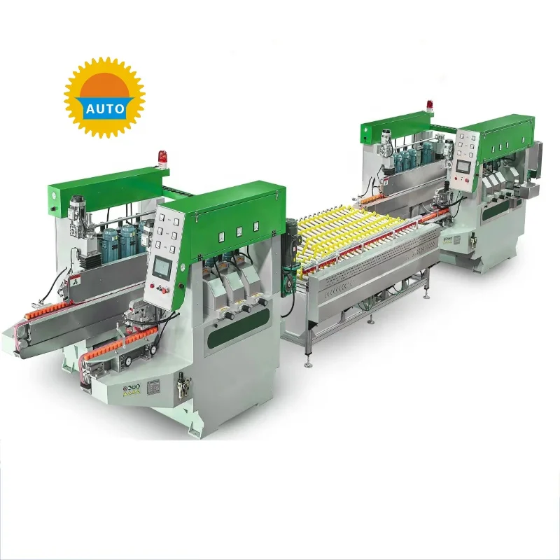 China Low Price Glass Processing Tool Multi Angle Double Glass Edge Grinding Polishing Machine