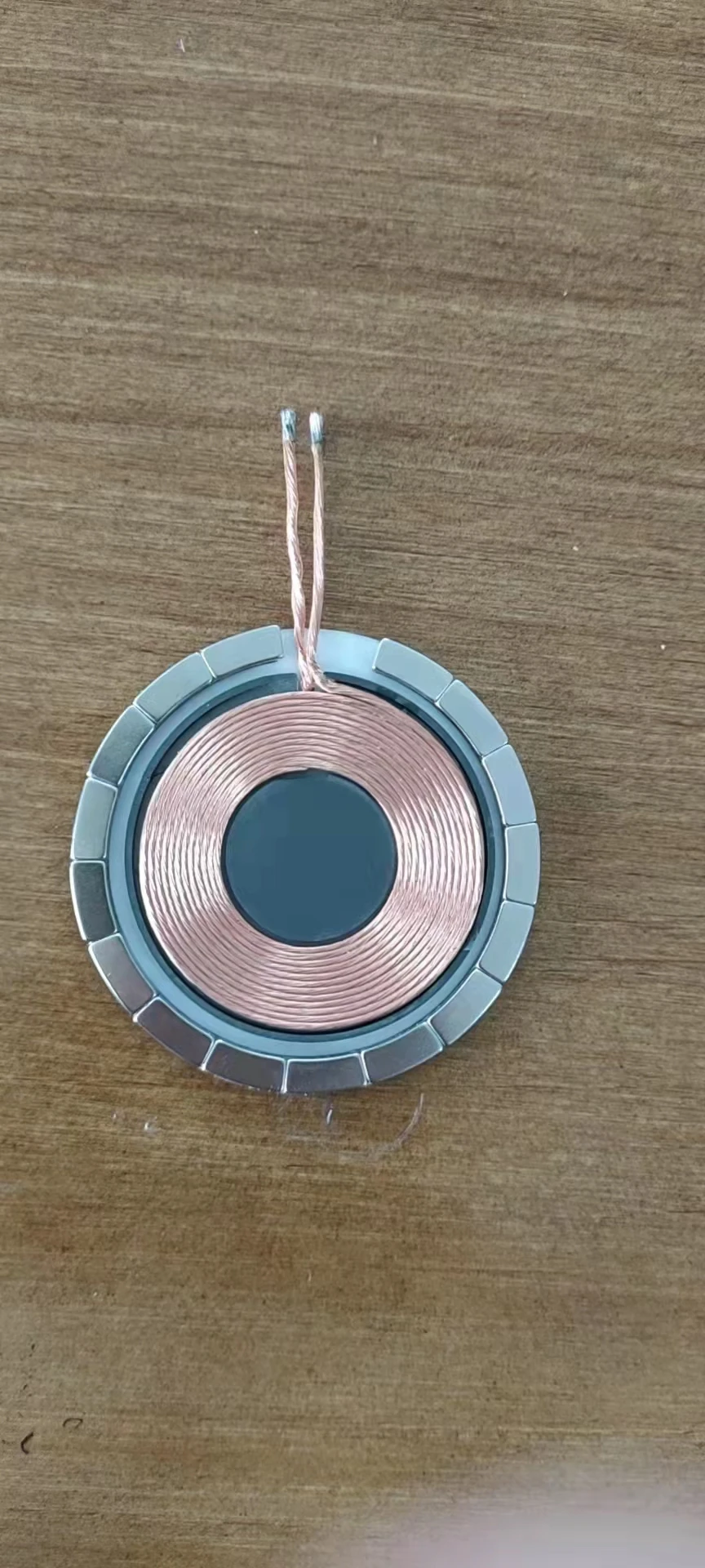 Oval Electronic qi watch coil wireless charger transmitter and receiver coil