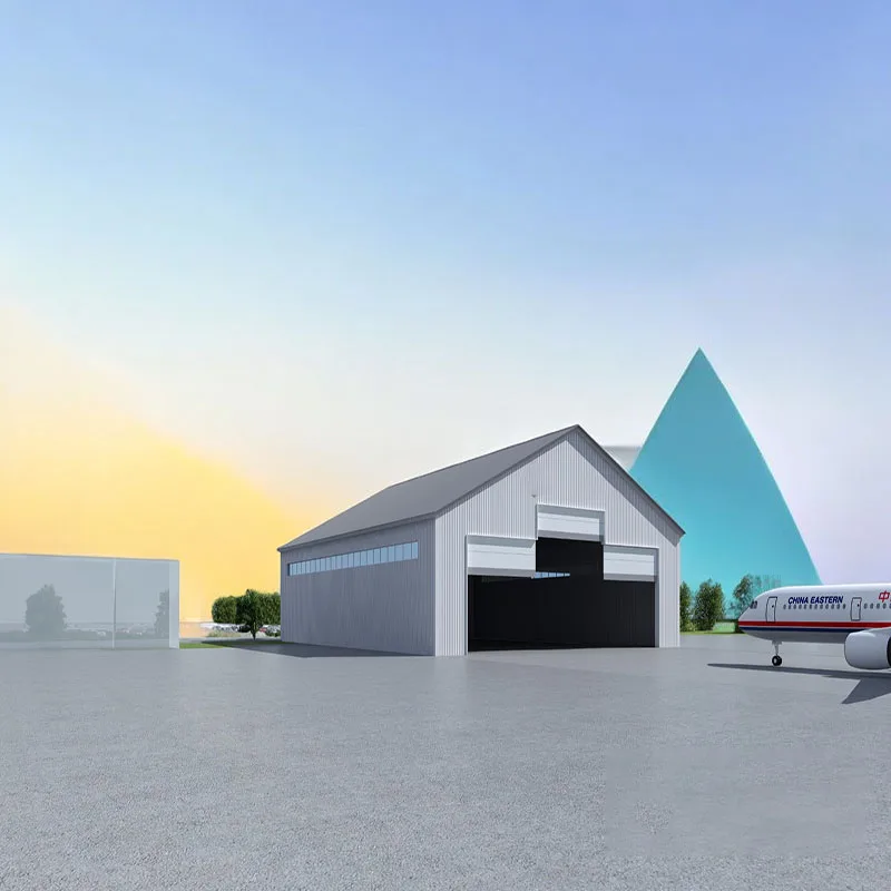 Design of Prefabricated Steel Structure Warehouse Hangar and Building-Durable Custom Prefabricated Warehouses