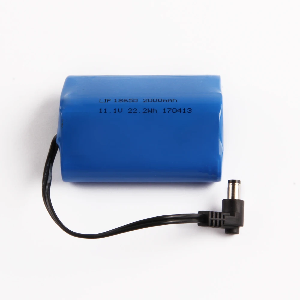 11 1 V 2000mah перезаряжаемый литий-ионный аккумулятор 3s