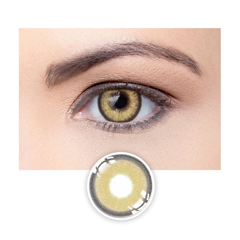Visual Click himalaya series super natural contact lens colored contact lenses 14.2 mm contact lenses