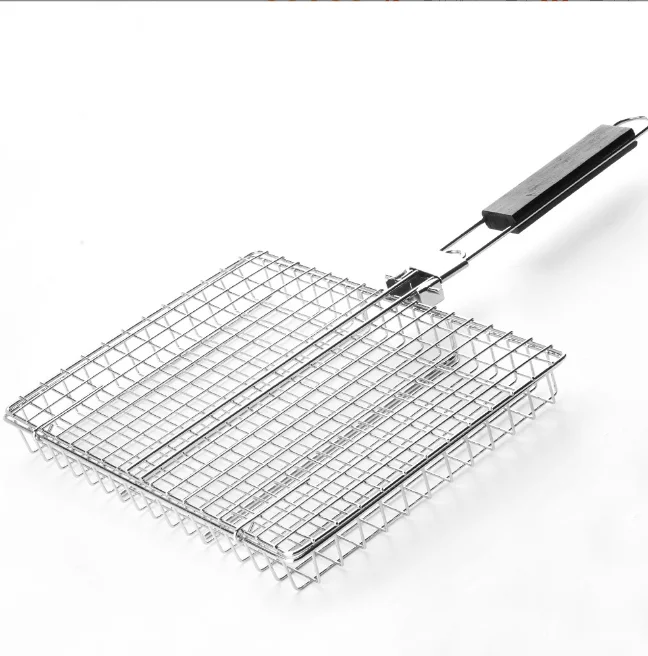 Grilled Sausage Hot Dog Clip Hamburger Press Tool for Meat Preparation Barbecue Fish Baked Food Clip