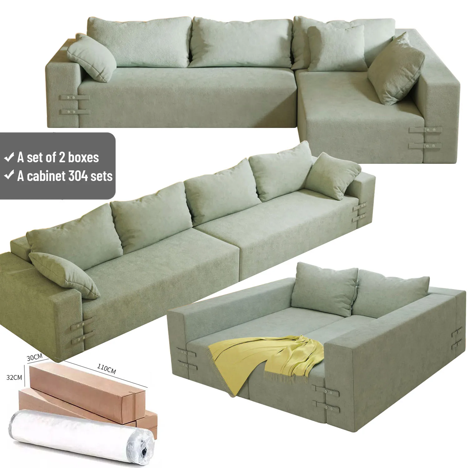 Living Room Apartment Modern Sectional compressed sofa furniture factory Design Couch Lounge L Shaped Sectional Sofas