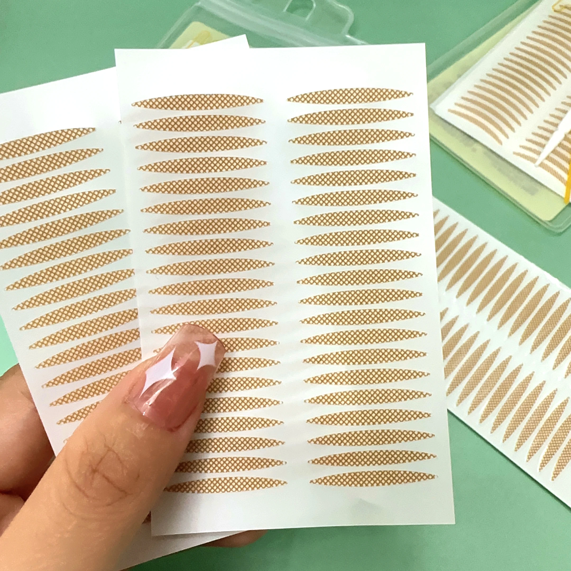 S.Belle Hot Selling 120pcs Waterproof Invisible Double Eyelid Lifting Adhesive Tape Stickers For Eye Beauty