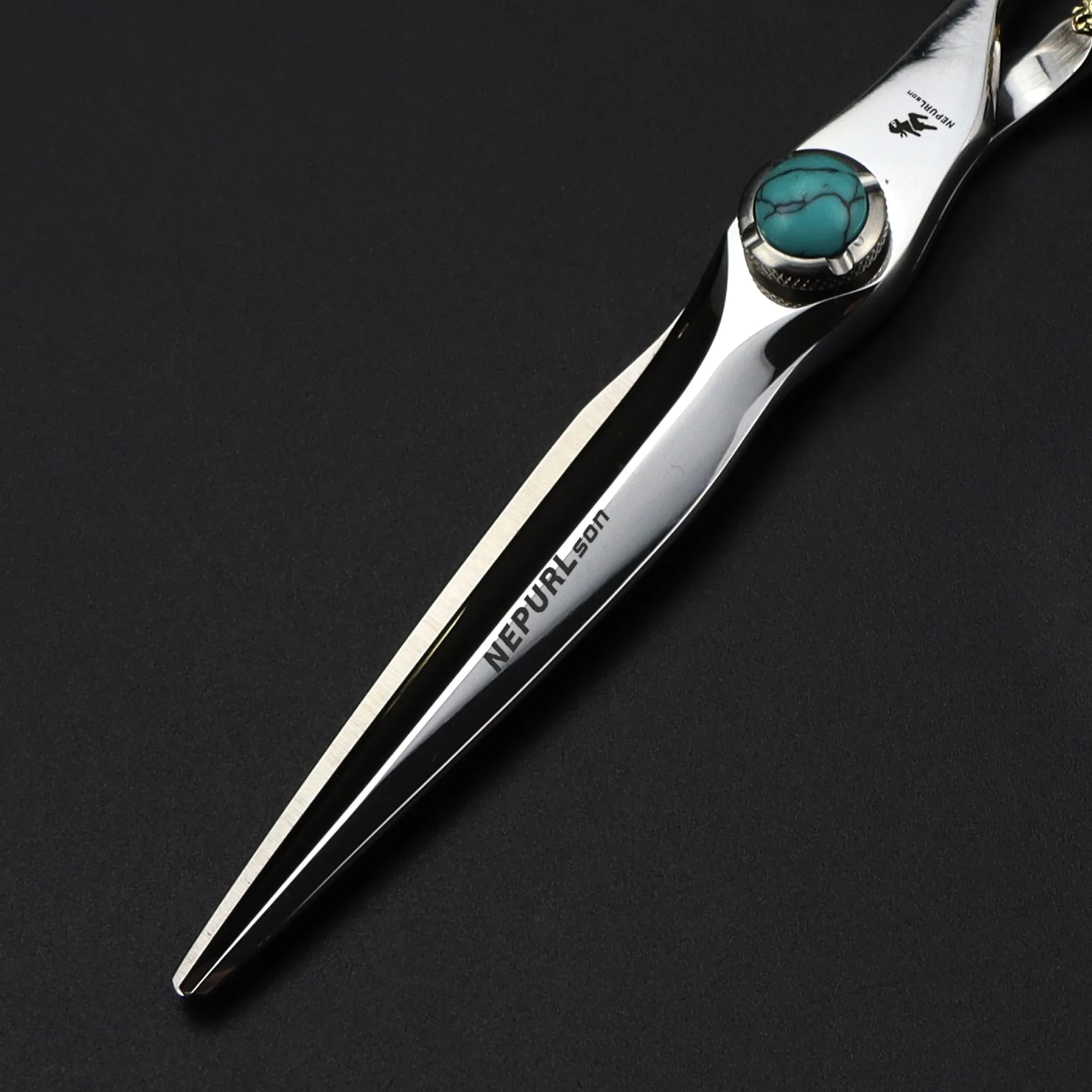 6.0 inch New Fashion Professional Design Beauty Barber Scissors Flat Scissors tooth Hair scissors