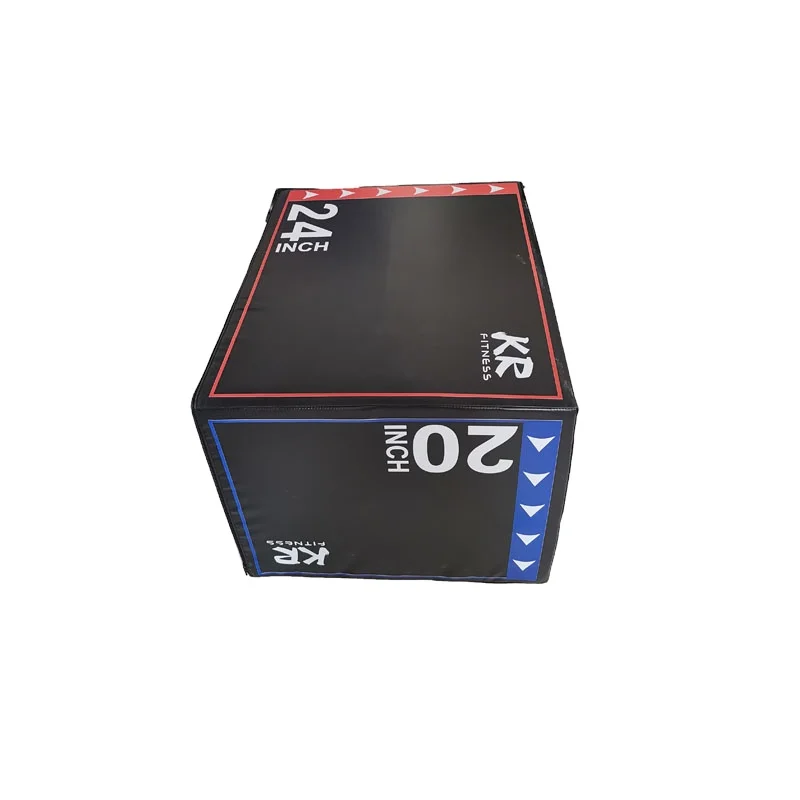 3 in 1 Soft PVC Plyometric Gym Fitness Jump Box for Jump Training