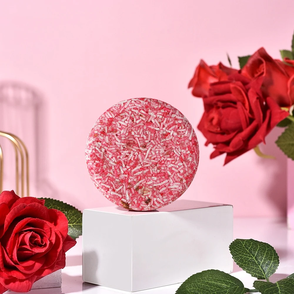 Wholesale Vegan Organic Handmade Natural Eco Lemon Lavender Solid Shampoo Bar For Hair