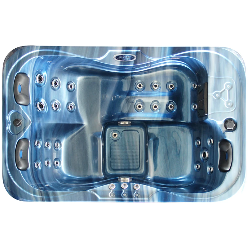 Factory Direct Price Massage Small Hot Tub 3 Person Whirlpool Outdoor Spa Scandinavia