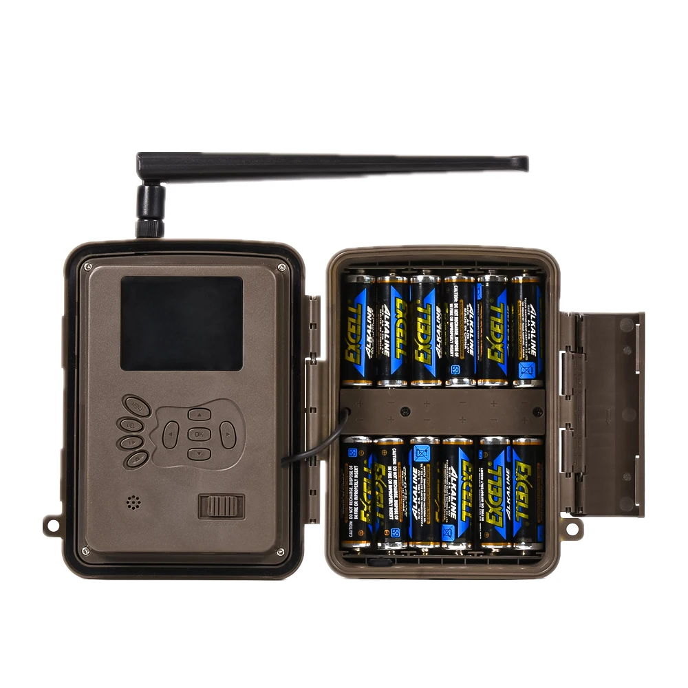 4g Wireless Hunting Cameras MMS GPRS FTP Multi Ways for 36MP Photo Videos Transmission Black IR No Glow Cam