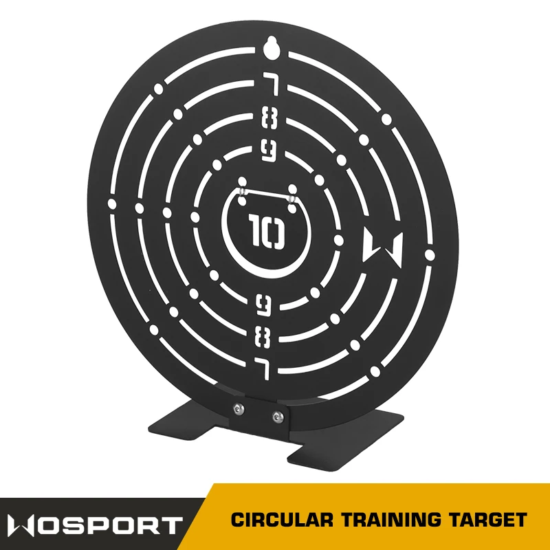 WOSPORT из нержавеющей стали круговая тренировочная мишень уличная ударопрочность охотничья аксессуары