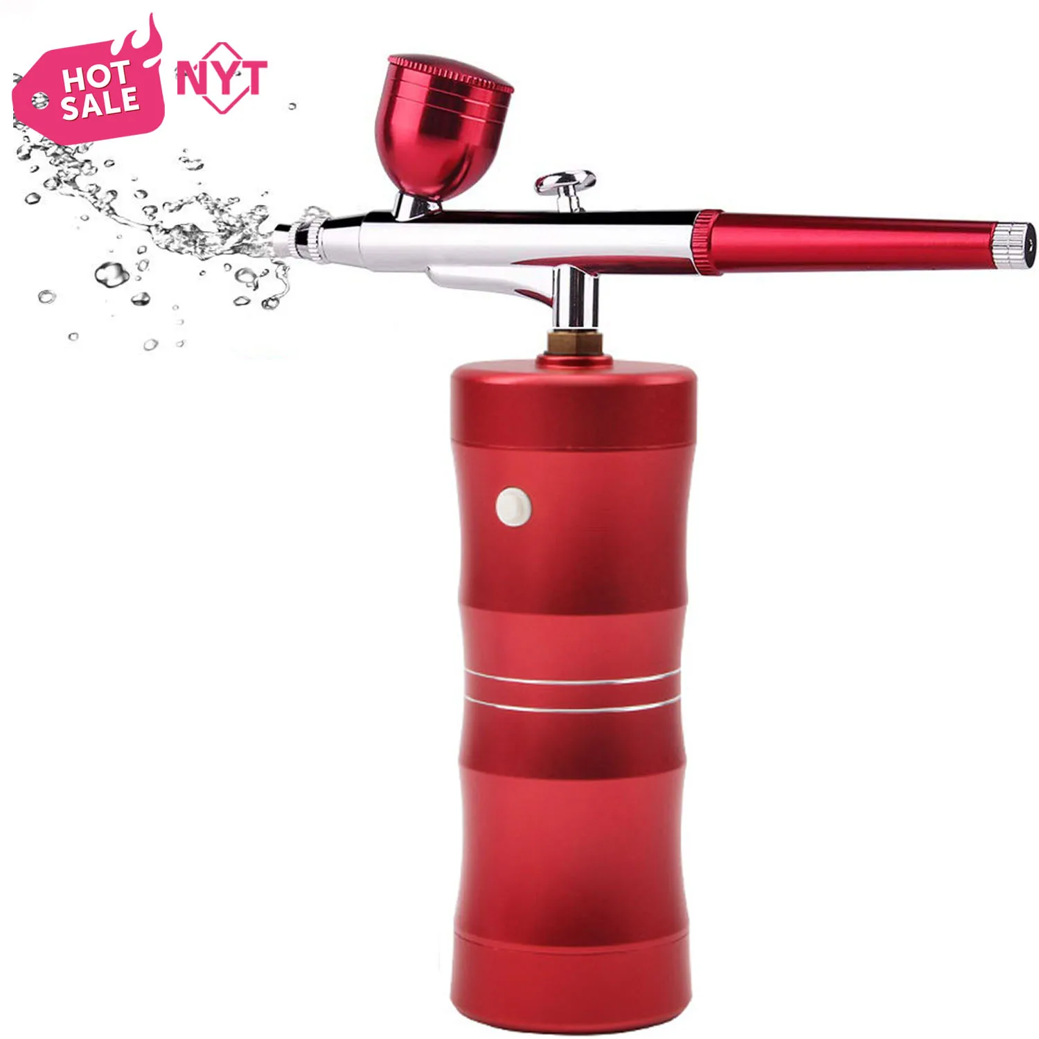 2023 Nail Art Model Painting Wireless Mini Portable Set Handheld Spray Gun Rechargeable Cordless Makeup Compressor Airbrush Kit