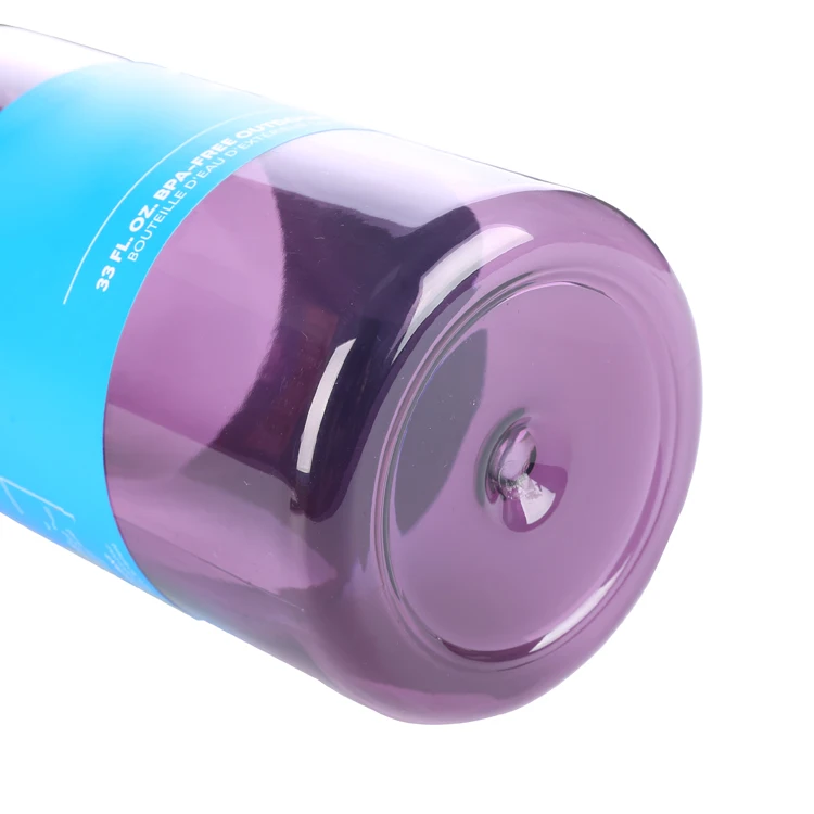 Eco-Friendly high quality 1000ml  BPA free tritan water drinking Wide Mouth water  bottle