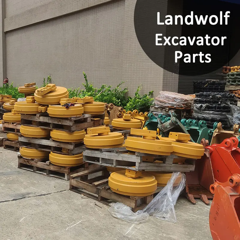 Оригинальные запасные части для экскаватора Landwolf направляющее колесо SANY