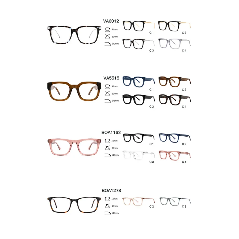 Cellulose cheap acetate mixed reading eyewear frames eye glasses