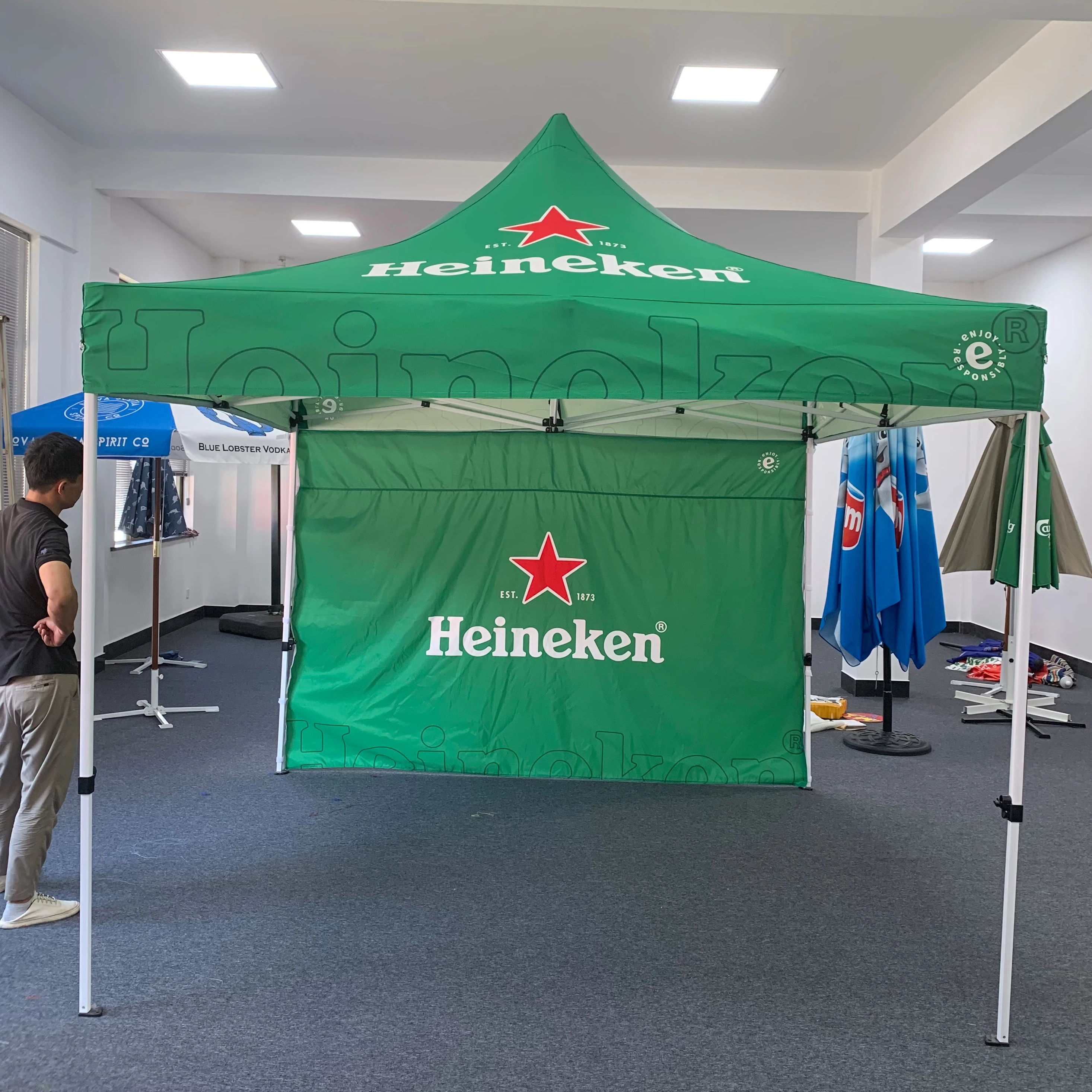 2.5x1.8m 3x3m 10ft advertising promotion pop-up folding tent Gazebo