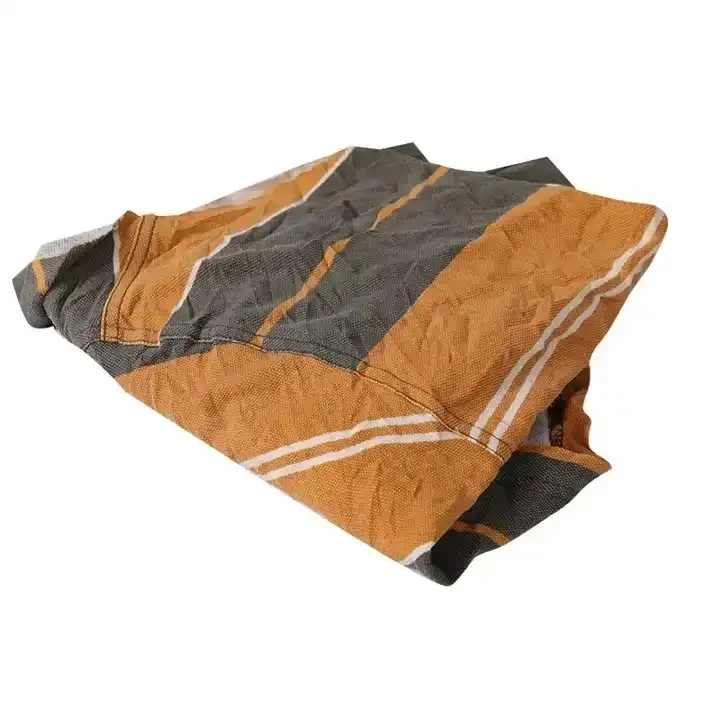 Youyi Factory wholesale Dark Color 10kg Bales Mixed Used Clothing Cotton Rags for Cleaning Industrial Use