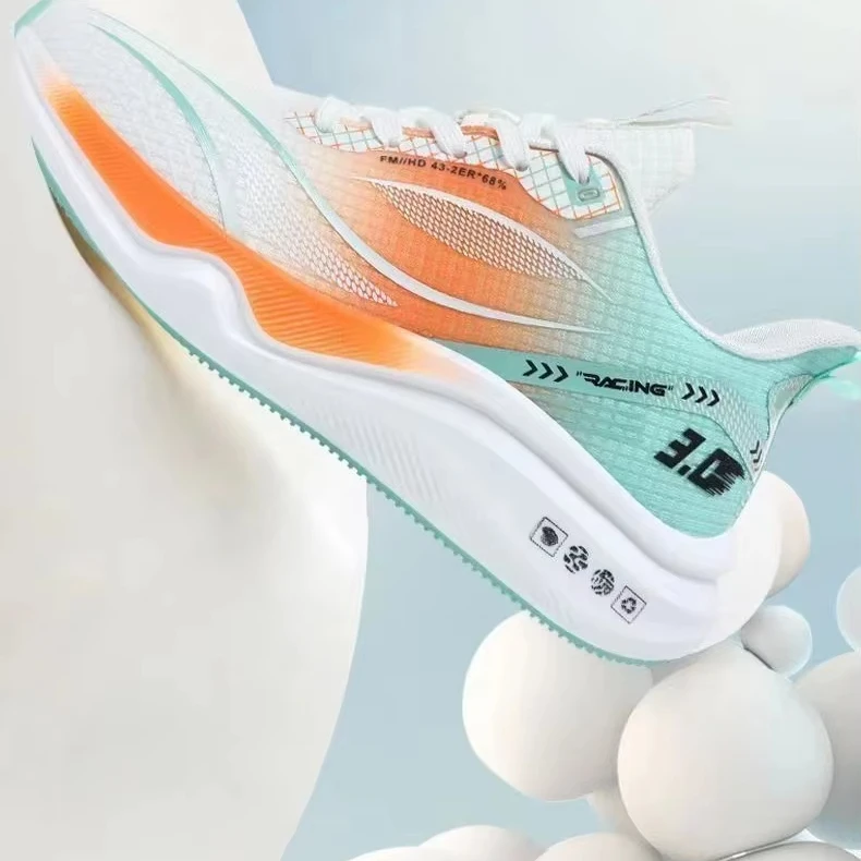 2024 new mesh ultra-light running shoes sports shoes Breathable soft sole students light running shoes