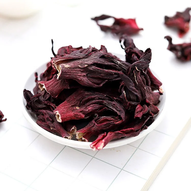 
Top Quality Dried Chinese Roselle Flower Herbal Tea Roselle Slimming Tea 