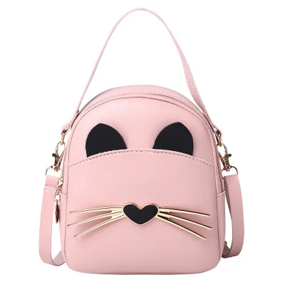 FLB186 five colors mini cat backpack purses school bags for girls