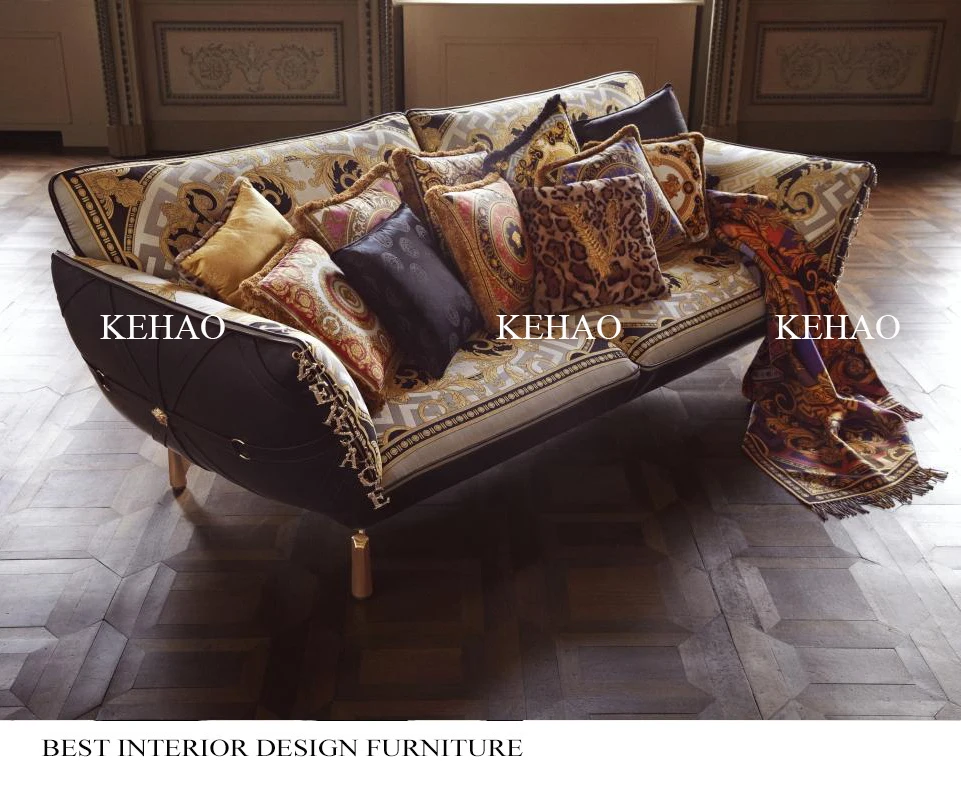Hot Sale Popular New Design versaces Rhapsdy Sofa Luxury Modern Sofa Set Furniture Living Room Luxury Sofa