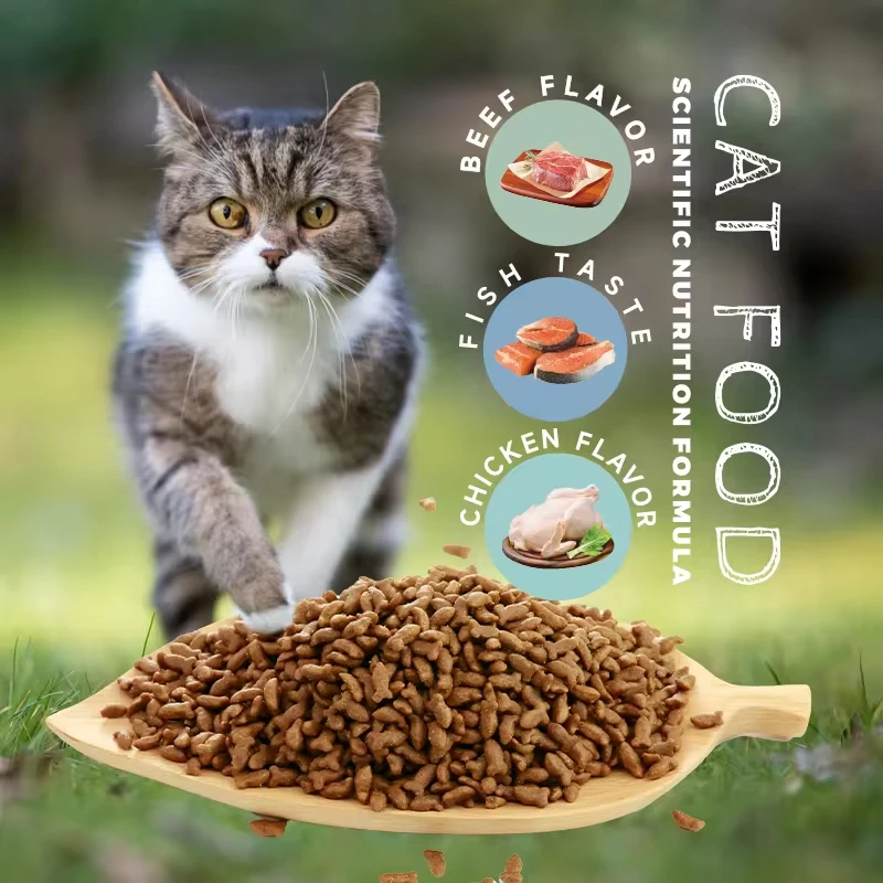 Wholesale Bulk Cat Food Multiple Flavors Protein content 18% -45% All Age Pet Dry Food Dog Cat food