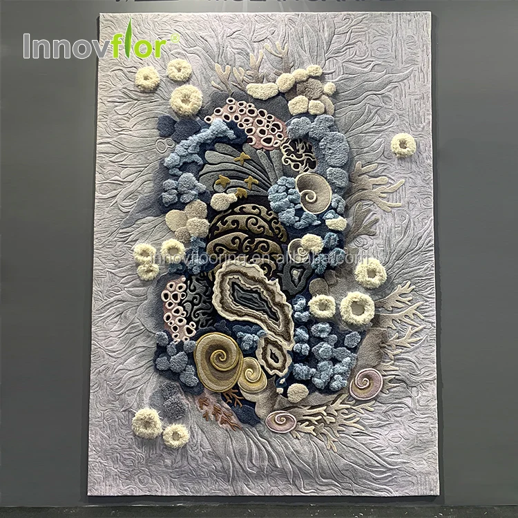 Традиционный дизайн акриловые китайские резные шерстяные коврики ворсовый ковер ручной работы ковры для гостиной современный салона